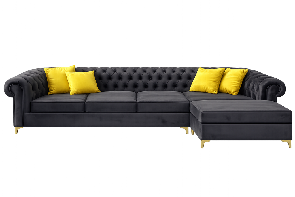 Midnight Luxe Chesterfield Corner Sofa