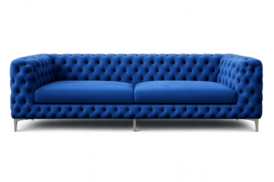 Azure Crest Chesterfield Sofa