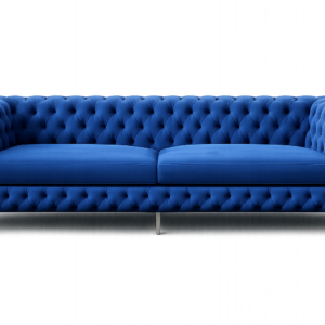 Azure Crest Chesterfield Sofa