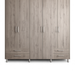Oakridge 4-Door Wardrobe