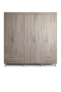 Oakridge 4-Door Wardrobe